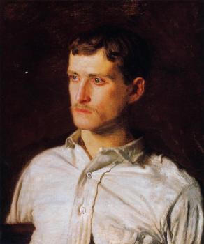 托馬斯 伊肯斯 Portrait of Douglass Morgan Hall 托馬斯 伊肯斯 Portrait of Douglass Morgan Hall